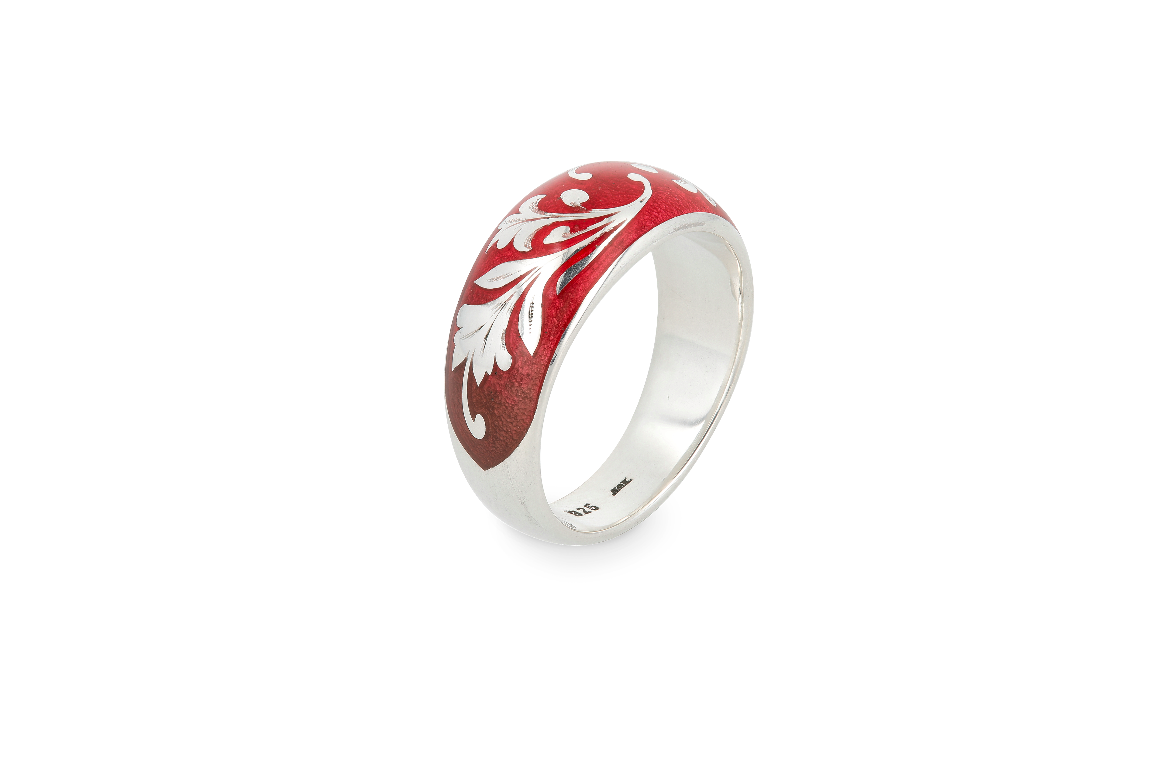 Ring Tendril Engraving