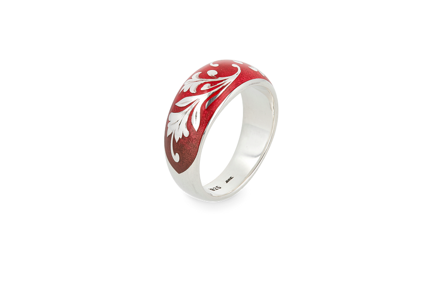 Ring Tendril Engraving