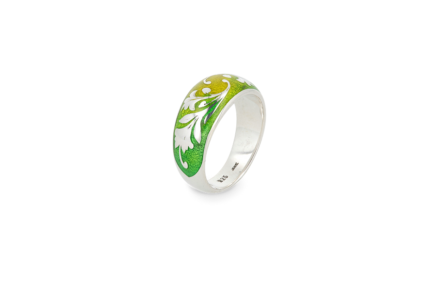 Ring Tendril Engraving