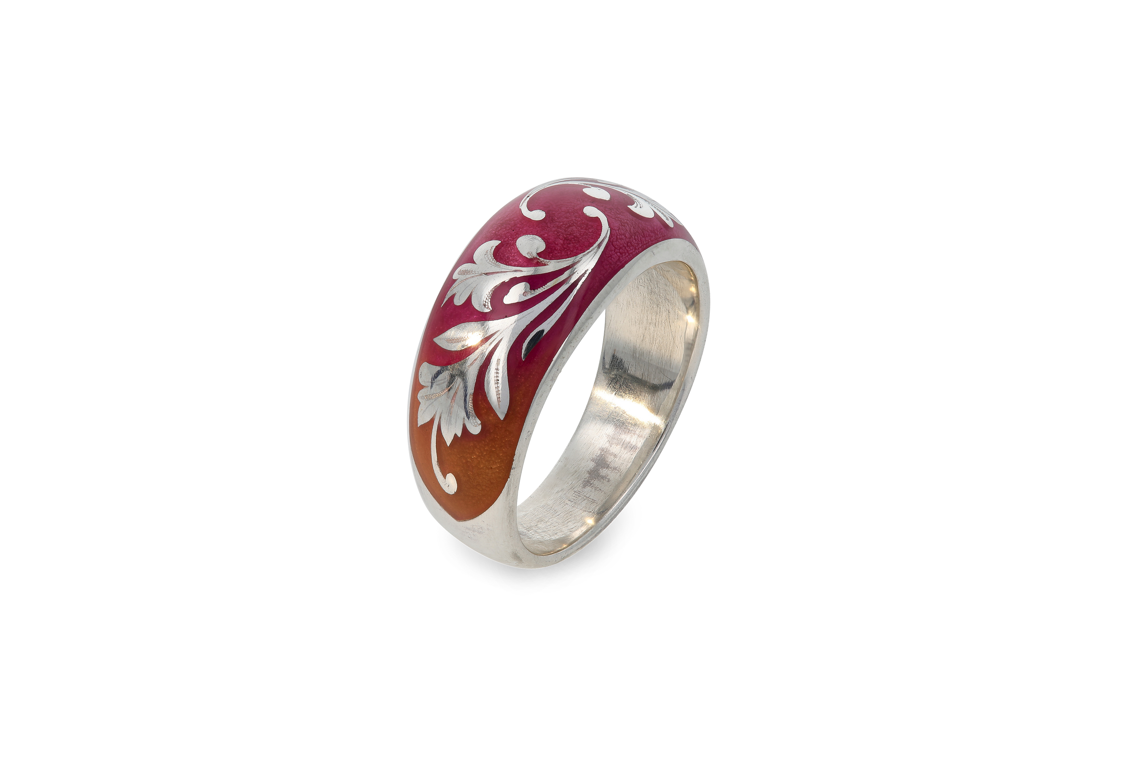 Ring Tendril Engraving