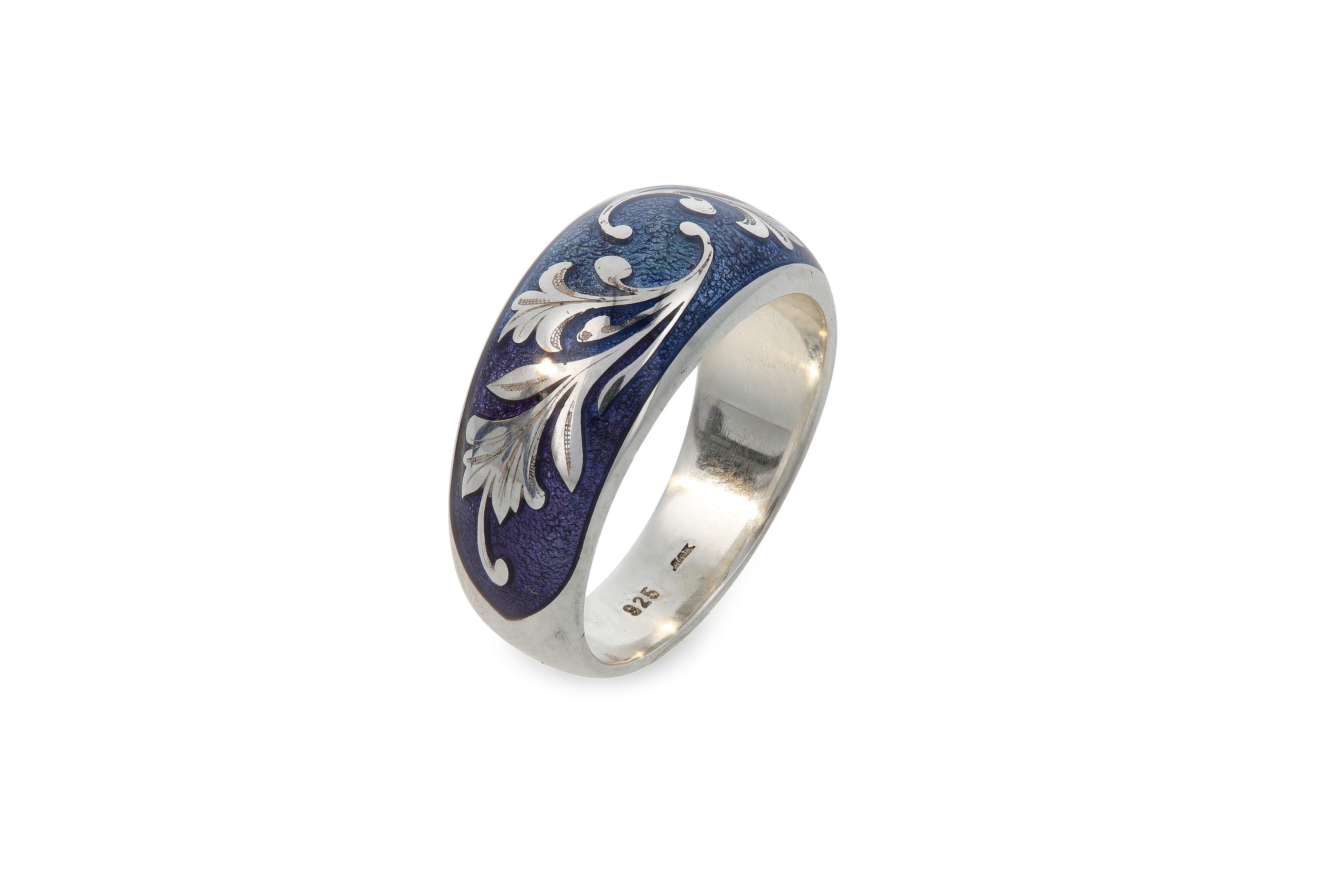 Ring Tendril Engraving