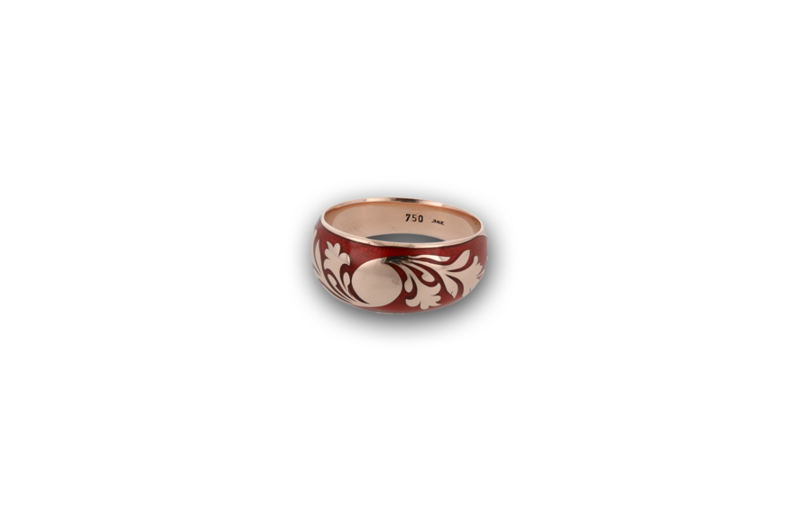Ring Tendril Engraving