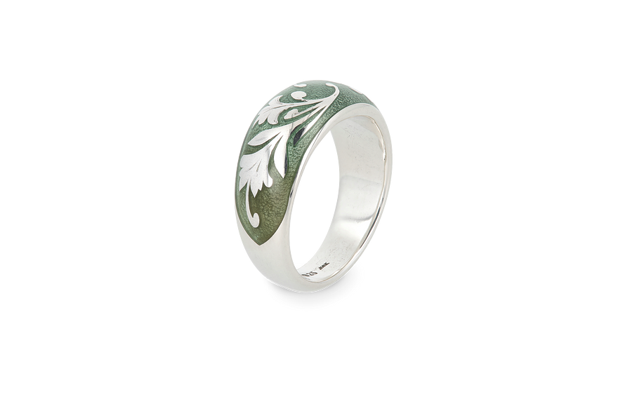 Ring Tendril Engraving